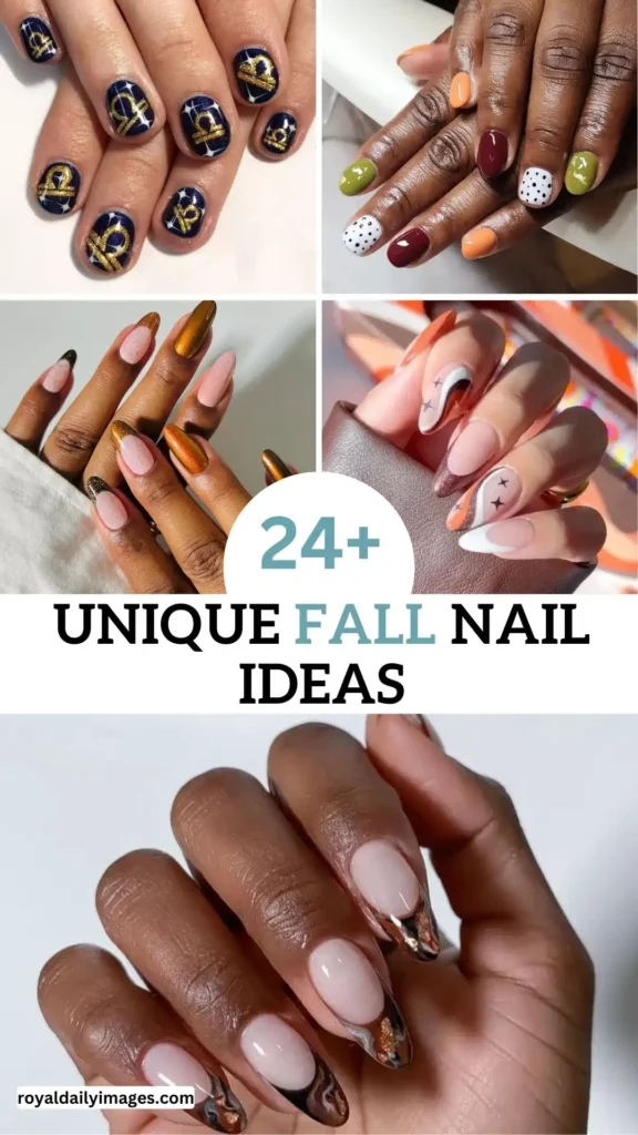 24 Fall Nail Ideas: Autumn-Inspired Nail Art for a Stylish Season!