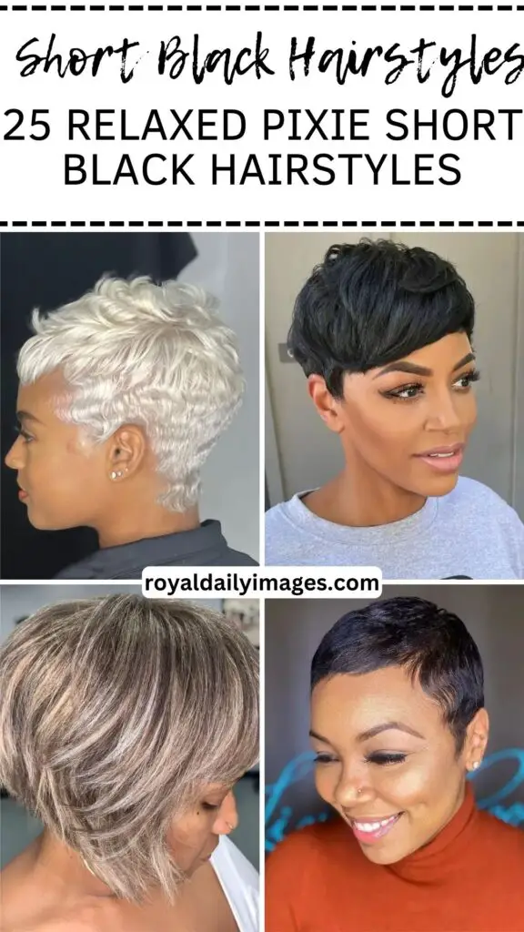 25 Relaxed Pixie Short Black Hairstyles That Will Amaze You