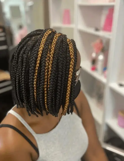 Knotless Braids Bob