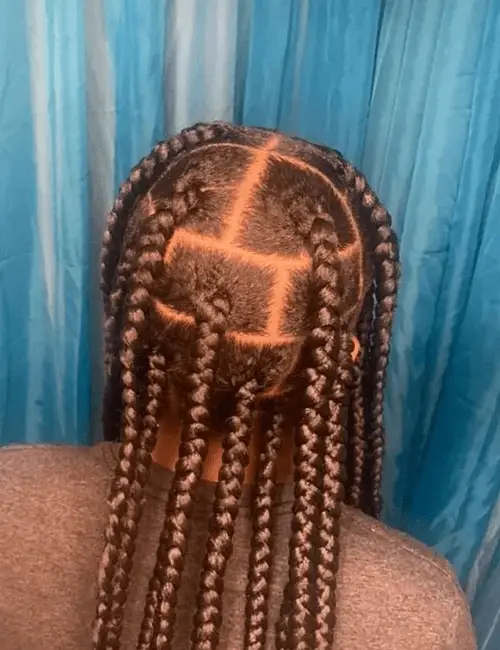 Jumbo Knotless Braids