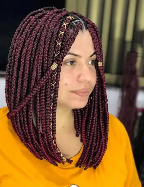 Accessorized Knotless Braids