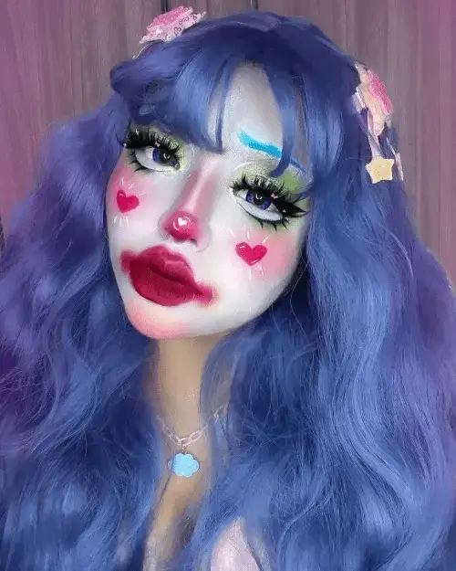 Cute Clown Makeup Looks