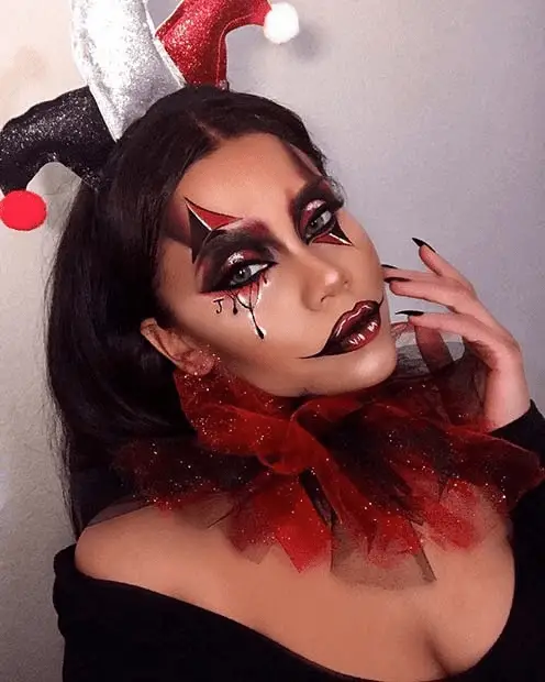 Jester Makeup Idea