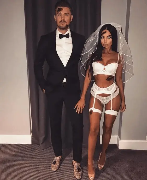 Spooky Wedding Night Couples Costume