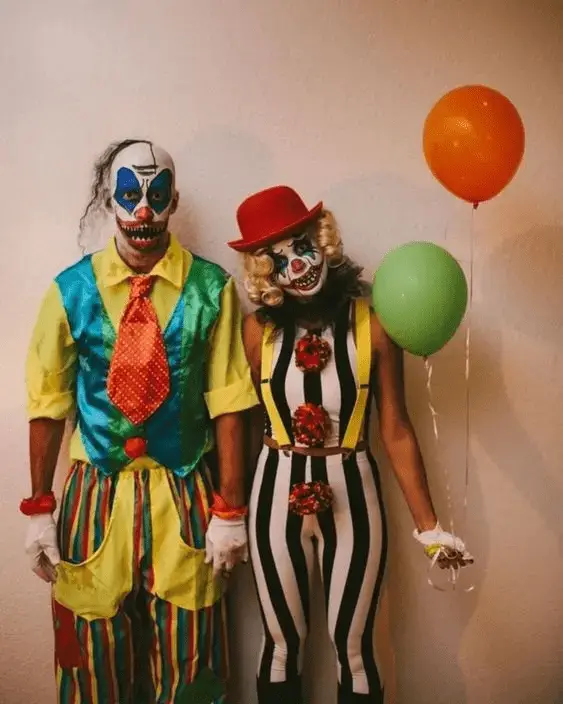 Clowns Couples Halloween Costume