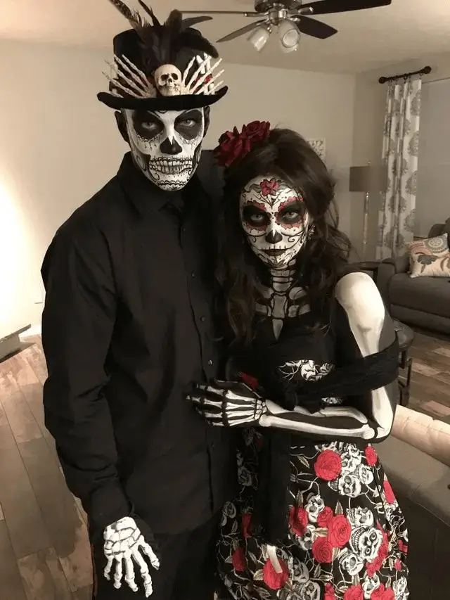 Day of the Dead Couples Halloween Costume