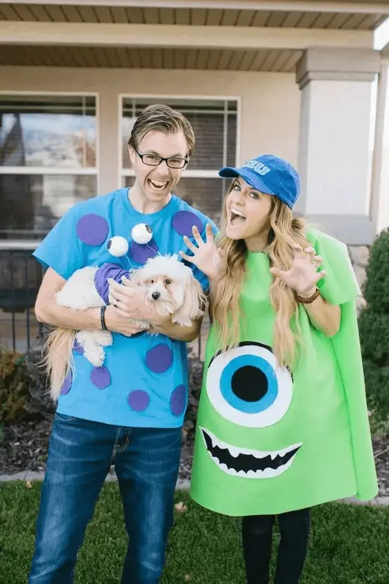 Monsters Inc Couples Halloween Costume