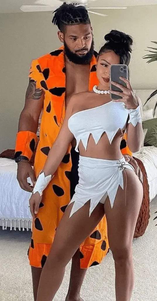 The Flintstones Couple Halloween Idea