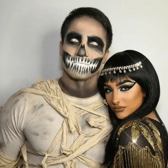 Egyptian Pharaoh Couples Halloween Costume