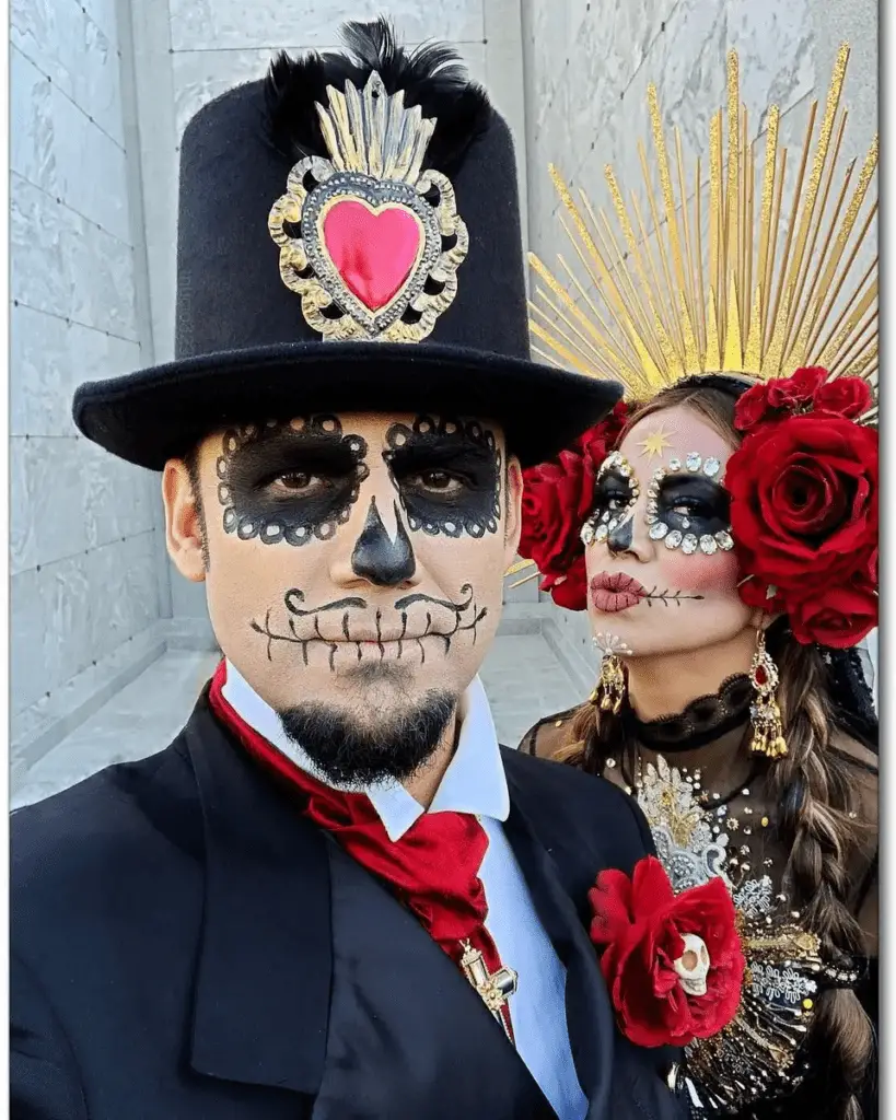 Day of the Dead Halloween Makeup