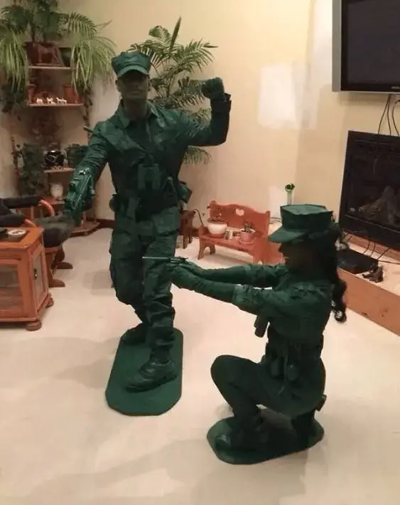 Toy Soldiers Funny Couples Halloween Costume