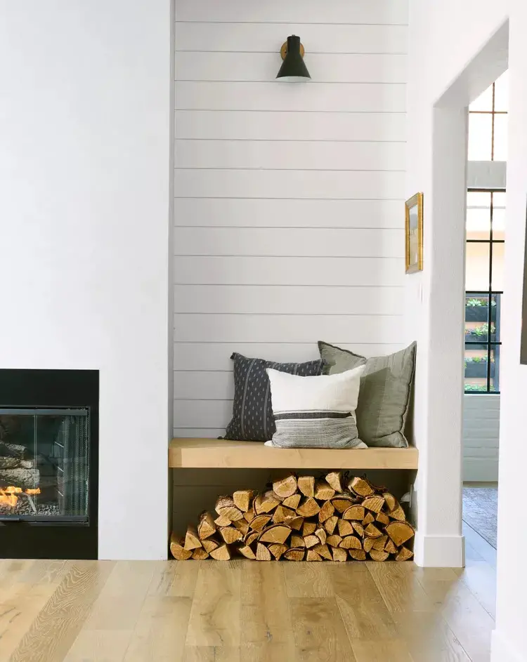 Sleek Modern Fireplace