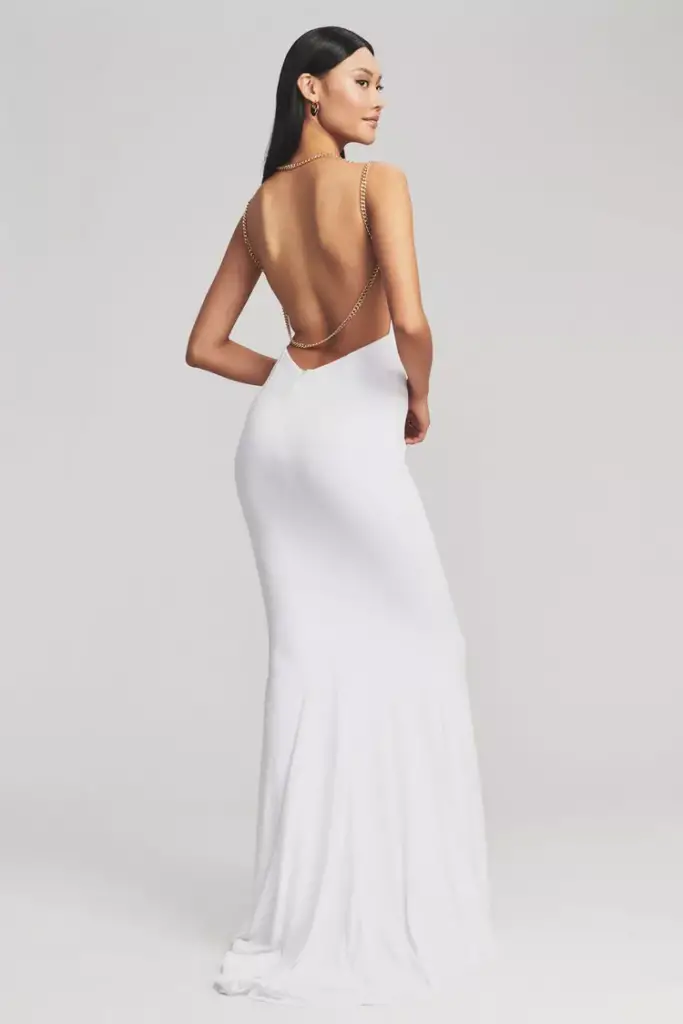 Backless Wedding Dresse For the Edgy Bride: Retrofête Valentina Dress