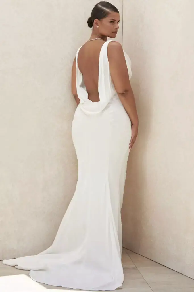 Backless Wedding Dresse For the Classic Bride: House of CB Odette Wedding Dress