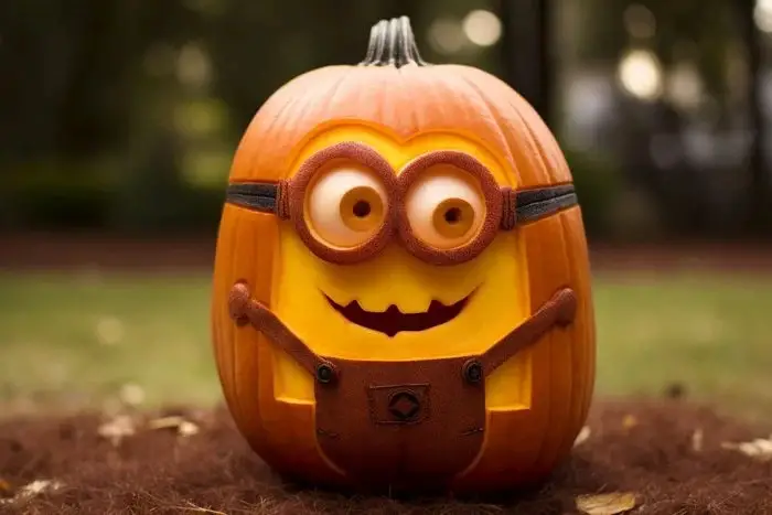 Extreme Pumpkin Ideas: Minion Pumpkin