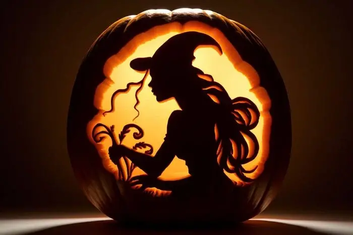 Extreme Pumpkin Ideas: Witch Pumpkin