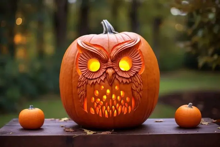 Owl Pumpkin