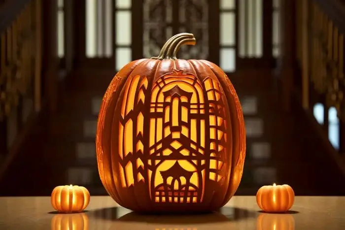 Art Deco Pumpkin