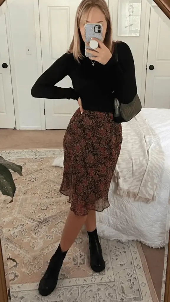 Floral Skirt