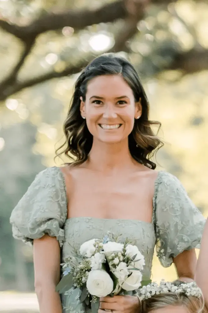 Half-Up, Half-Down Wedding Guest Hairstyles: Side Braid