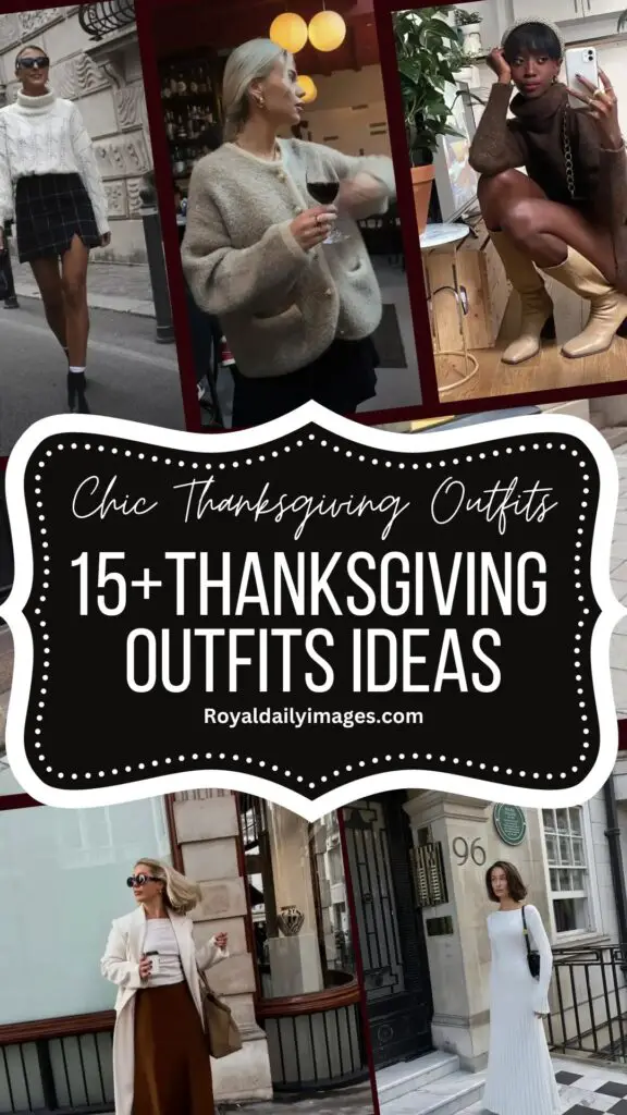 15 Stylish Thanksgiving Outfits for a Cozy and Cute Celebration