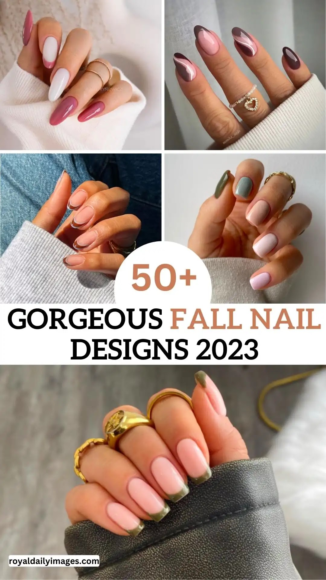 Top 50+ Adorable Fall Nail Designs 2023 for Trendy Autumn Style