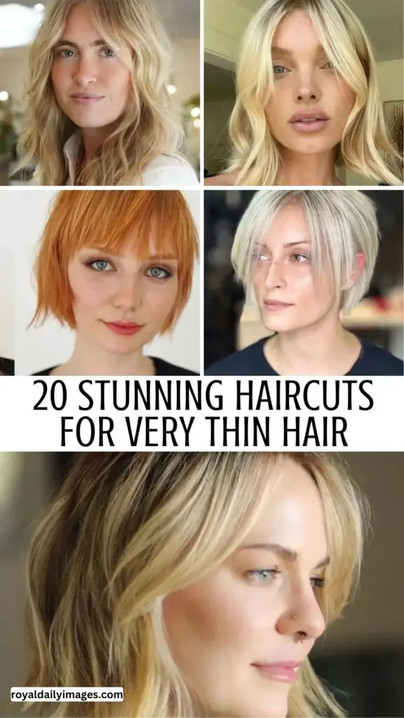 20 Stunning Haircuts for Very Thin Hair to Make You Look Fabulous