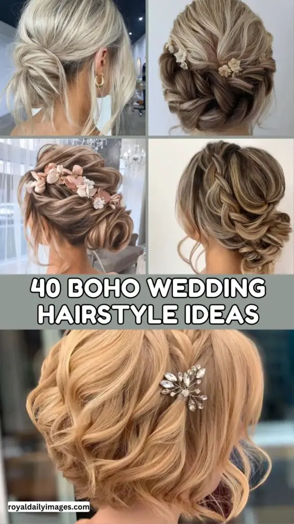 Boho Wedding Hairstyles: 40+ Inspiring Ideas for Bohemian Brides