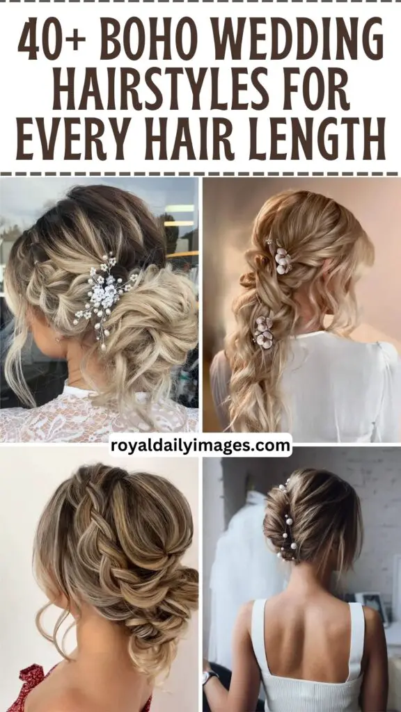 Boho Wedding Hairstyles: 40+ Inspiring Ideas for Bohemian Brides