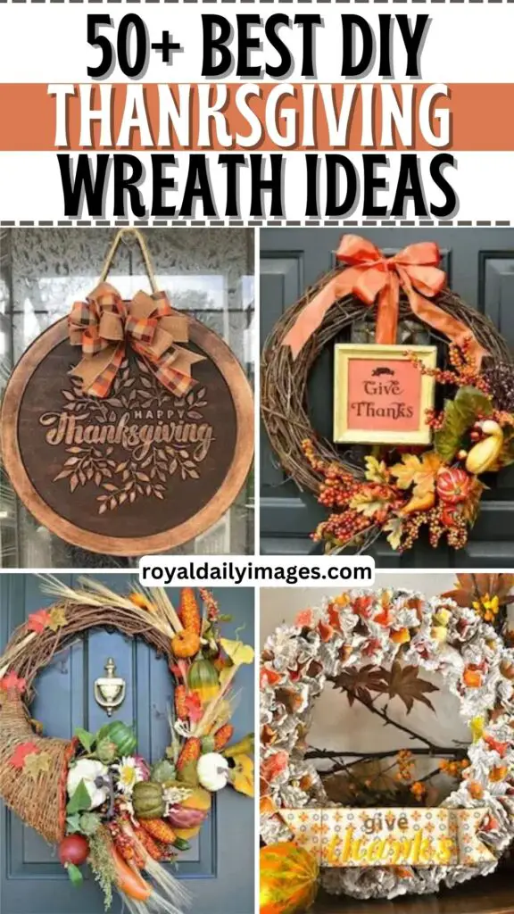 50+ Stunning DIY Thanksgiving Wreath Ideas for a Festive Home