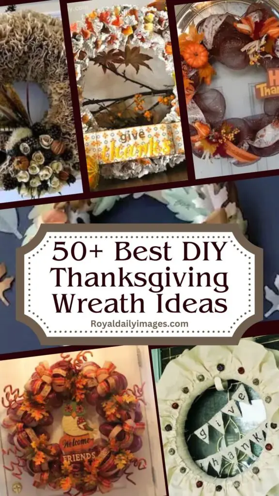 50+ Stunning DIY Thanksgiving Wreath Ideas for a Festive Home