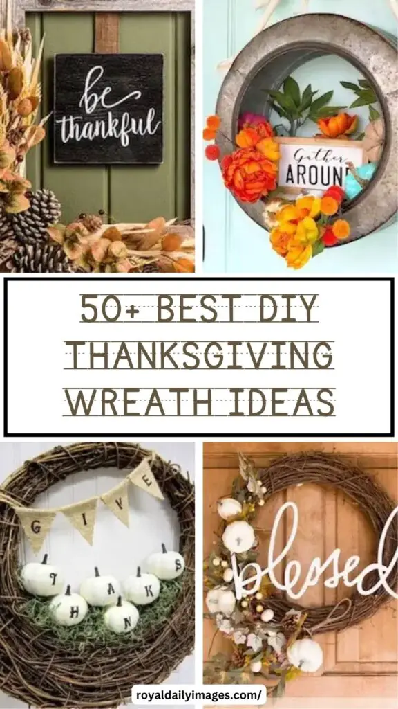 50+ Stunning DIY Thanksgiving Wreath Ideas for a Festive Home