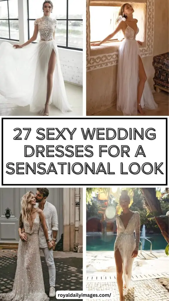 Seductive Bridal Elegance: 27 Sexy Wedding dresses Ideas