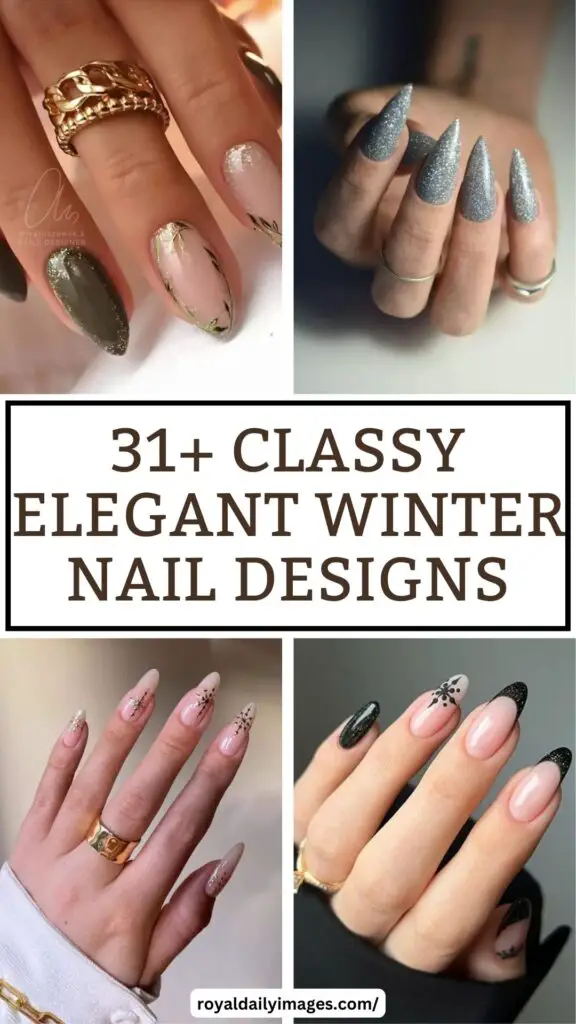 Elegant Winter Nail Designs | 31+ Classy Looks to Obsess Over