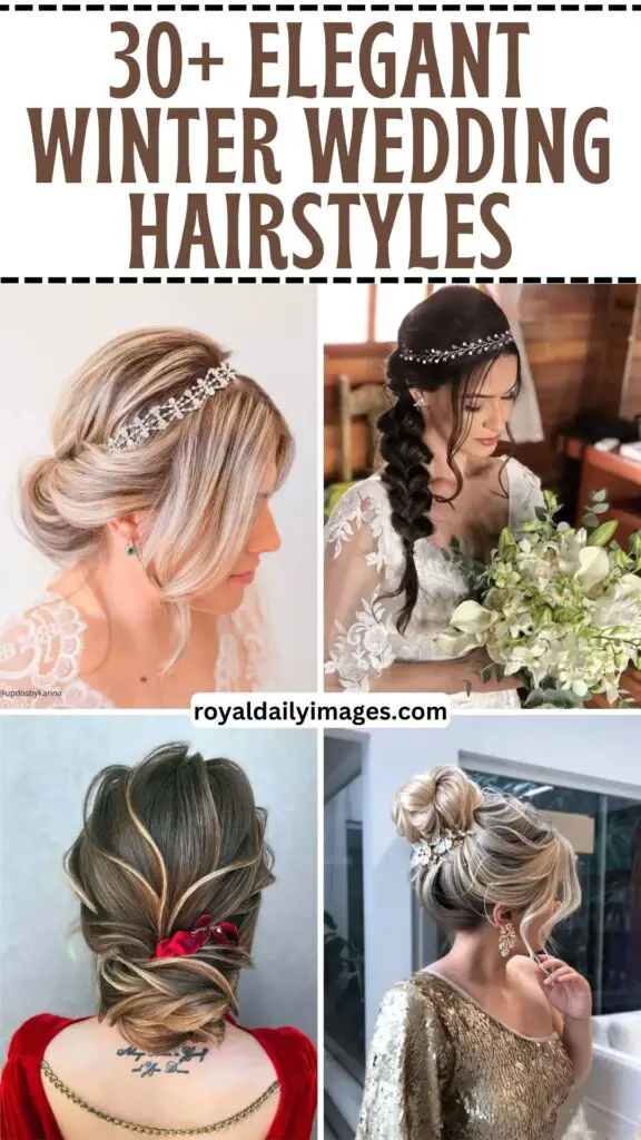 Elegant Winter Wedding Hairstyles: 30+ Stunning Looks for Brides