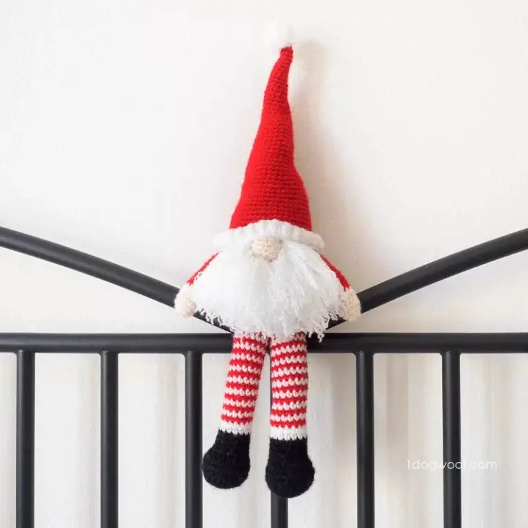 Craft a Cozy Corner with a Crochet Scandinavian Santa Gnome Pattern