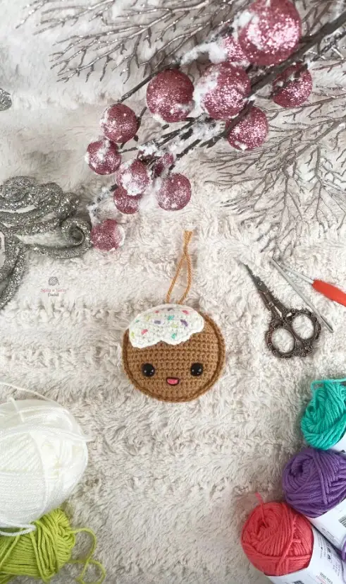 Sweeten Your Decor with an Amigurumi Gingerbread Ornament