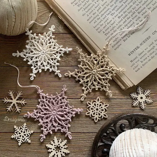 Capture the Beauty of Winter with the Frostvale Crochet Snowflake Pattern