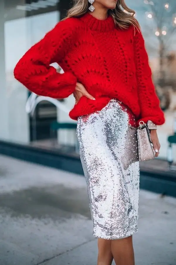 Embrace the Festive Spirit: Red Sweaters for Holiday Parties