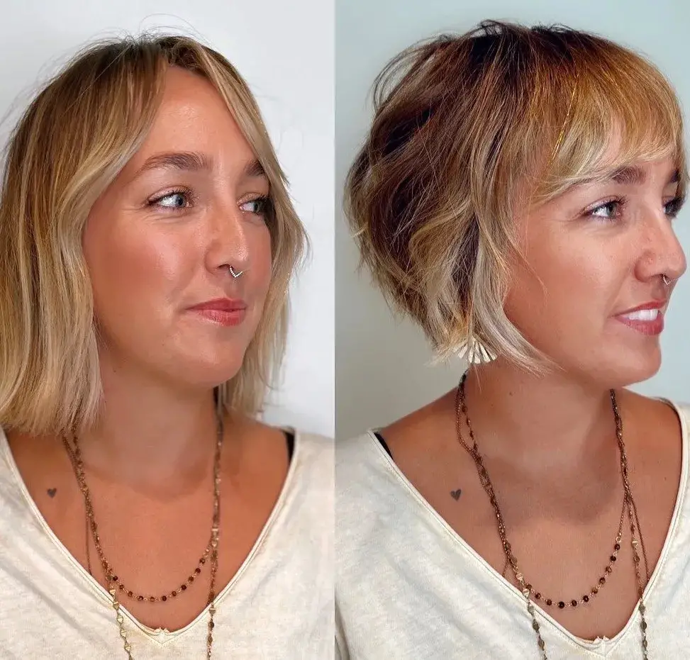 Stacked Bob for Thin Curly Hair: Amp Up Curls for a Fuller Look