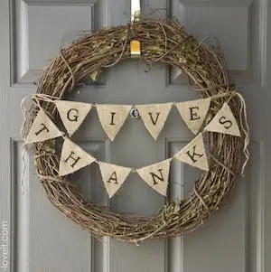 Unique DIY Thanksgiving Wreath Ideas