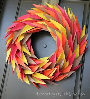 Unique DIY Thanksgiving Wreath Ideas