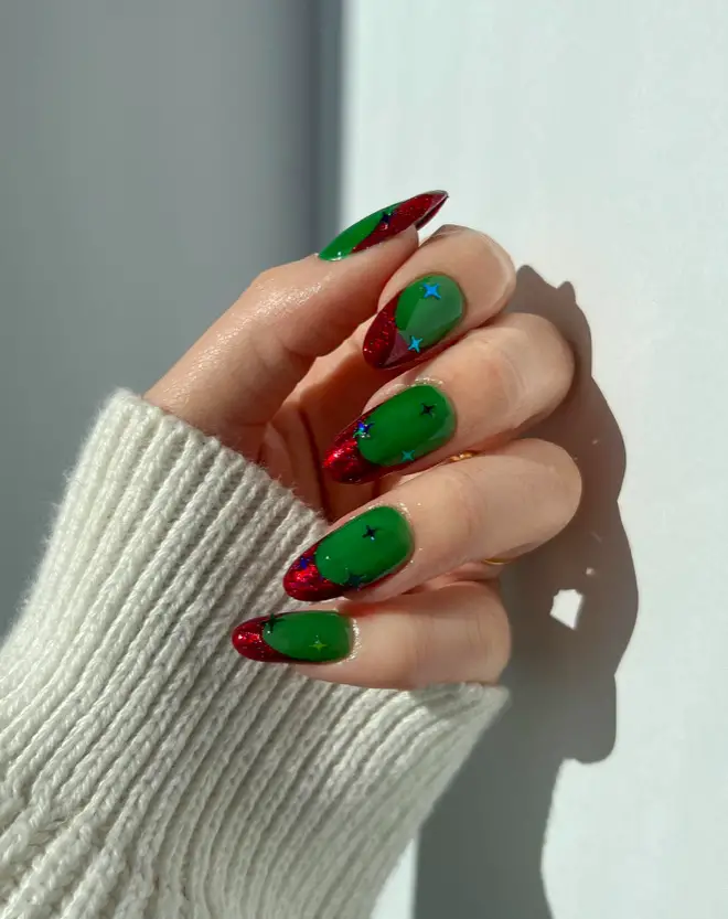 A Merry Mani Nail Design by Franci for a Joyful Vibe