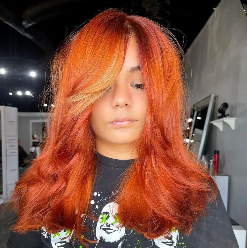 Hottest Red Hair Hues: Shimmering Splendor: The Allure of Super Glossy Copper