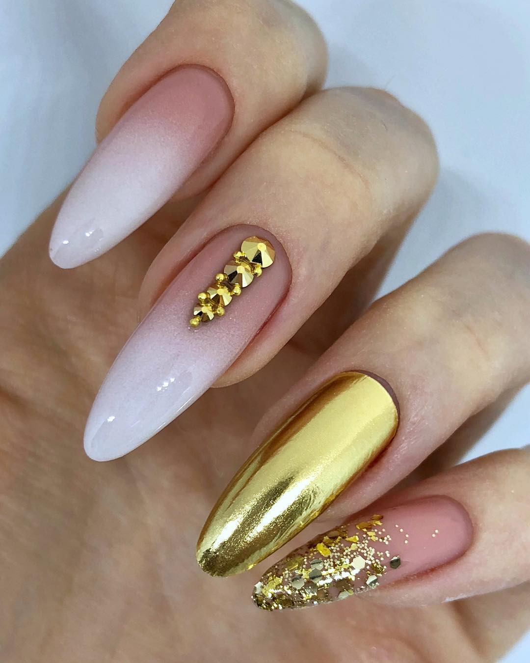 Wedding Nail Ideas 2024 /nail ideas for wedding long