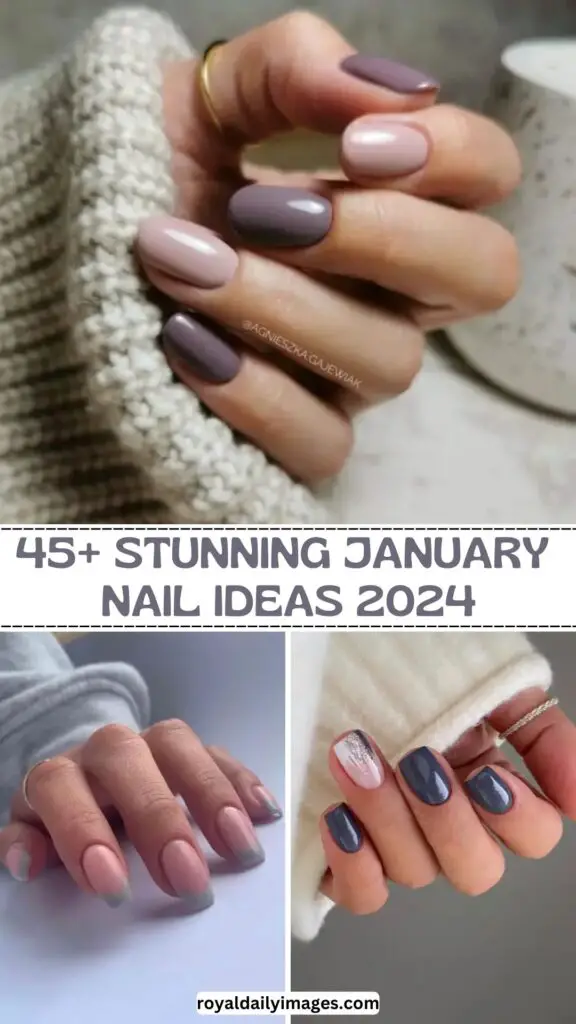 45+ Stunning January Nail ideas 2024 for Your Monthly Mani Inspiration