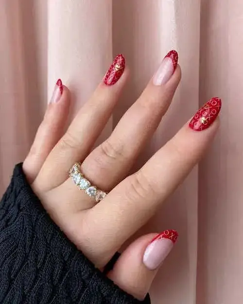 Short and Sweet Red Nail Art Designs for a Stylish Valentine’s Day Nails