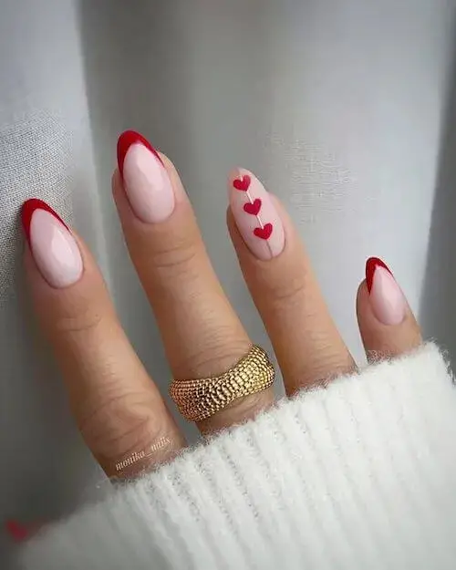 Romantic Red Valentine's Day Nail Ideas [2024] for a Hot and Trendy Look