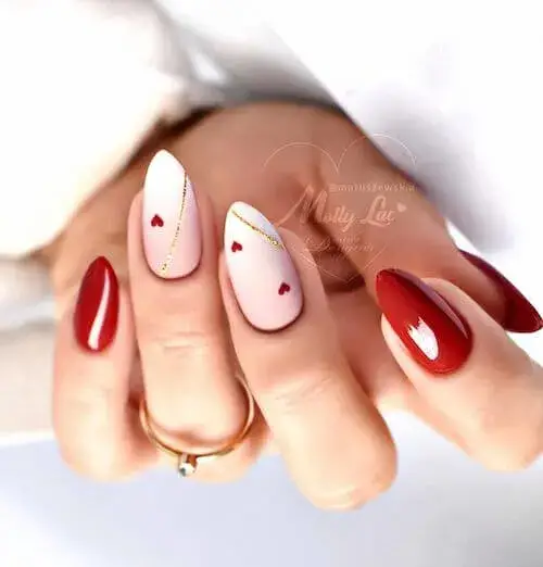 Romantic Red Valentine's Day Nail Ideas [2024] for a Hot and Trendy Look