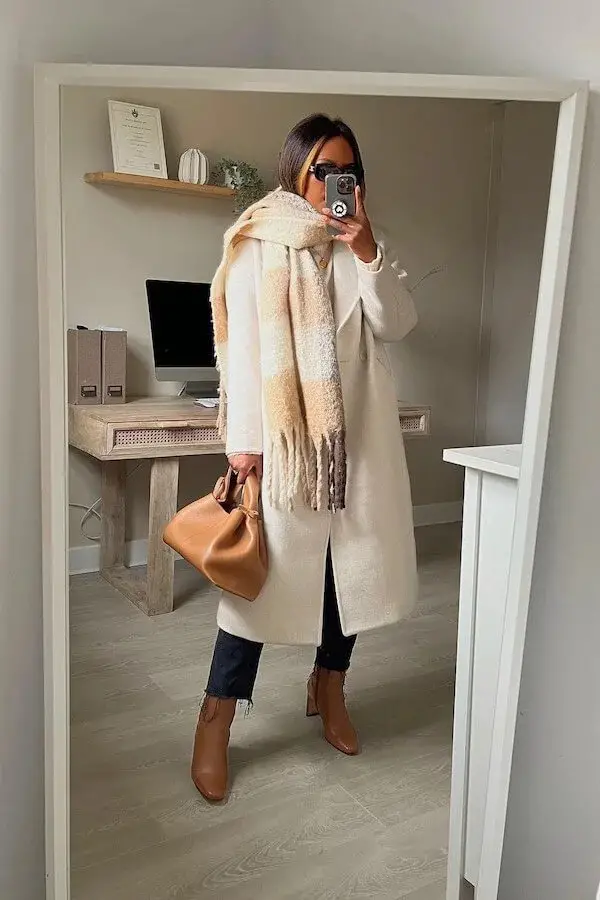 Long Coat Loveliness: Scarf Styling Tips for Extra Warmth